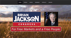 Desktop Screenshot of jacksonforcongress.com